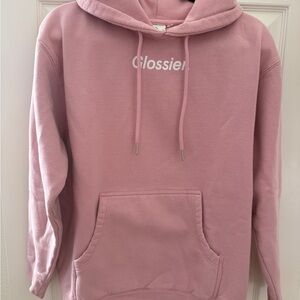 Glossier Pink Hoodie